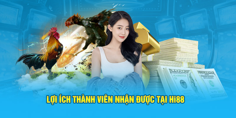 Lợi ích thành viên nhận được tại Hi88